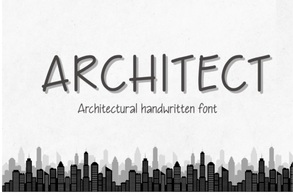 Architect: A Playful Handwritten Font with Purpose