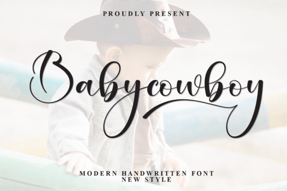 Babycowboy: Where Western Whimsy Meets Typographic Precision