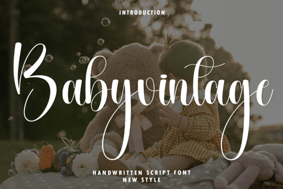 Babyvintage: The Handwritten Script That Elevates Modern Elegance