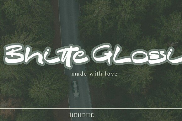 Bhitte Glossi: A Handwritten Font That Fits Real Creative Workflows