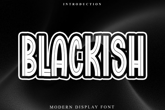 Blackish: A Rhythmic Script for Sophisticated Autumn Branding