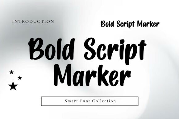 Bold Script Marker