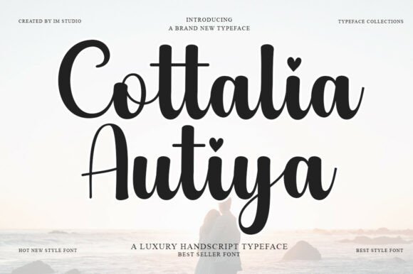 Cottalia Autiya: A Handwritten Font with Modern Grace