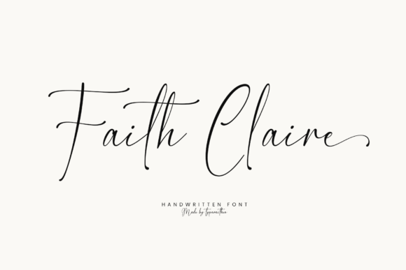Faith Claire: The Handwritten Elegance That Elevates Meaningful Design