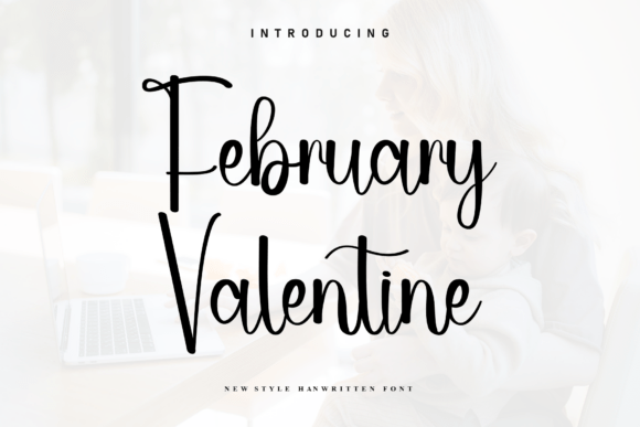 February Valentine: A Handwritten Font with Rhythm and Warmth
