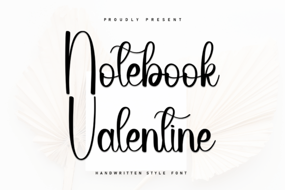 Notebook Valentine: A Handwritten Font with Marker-Like Authenticity