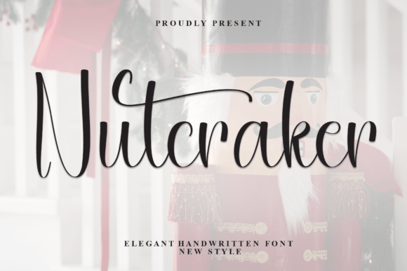 Nutcraker: A Handwritten Display Font Built for Warmth and Clarity