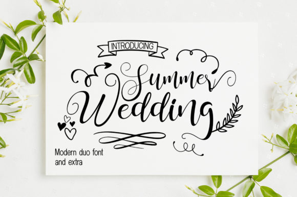 Summer Wedding: A Thoughtful Typography Choice for Real-World Creative Work