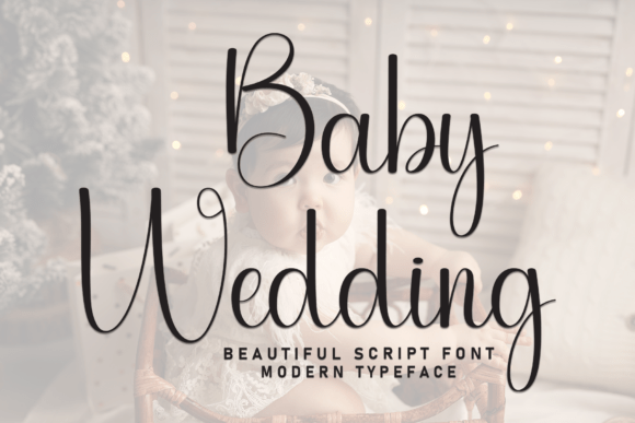 Sweet and Friendly Font: The Whimsical Secret Behind Stunning Baby Wedding Invitations