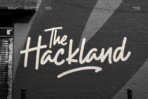 The Hackland: Why Handwritten Marker Fonts Are Reshaping Authentic Brand Expression
