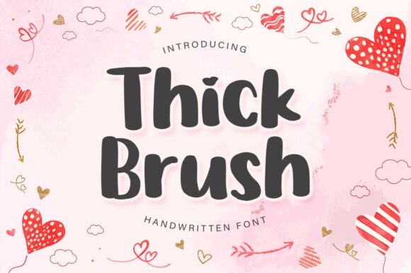 Thick Brush: When Typography Becomes a Physical Gesture