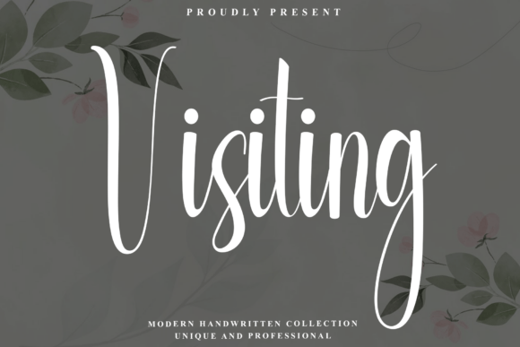 Visiting: Autumn’s Rhythmic Script Font